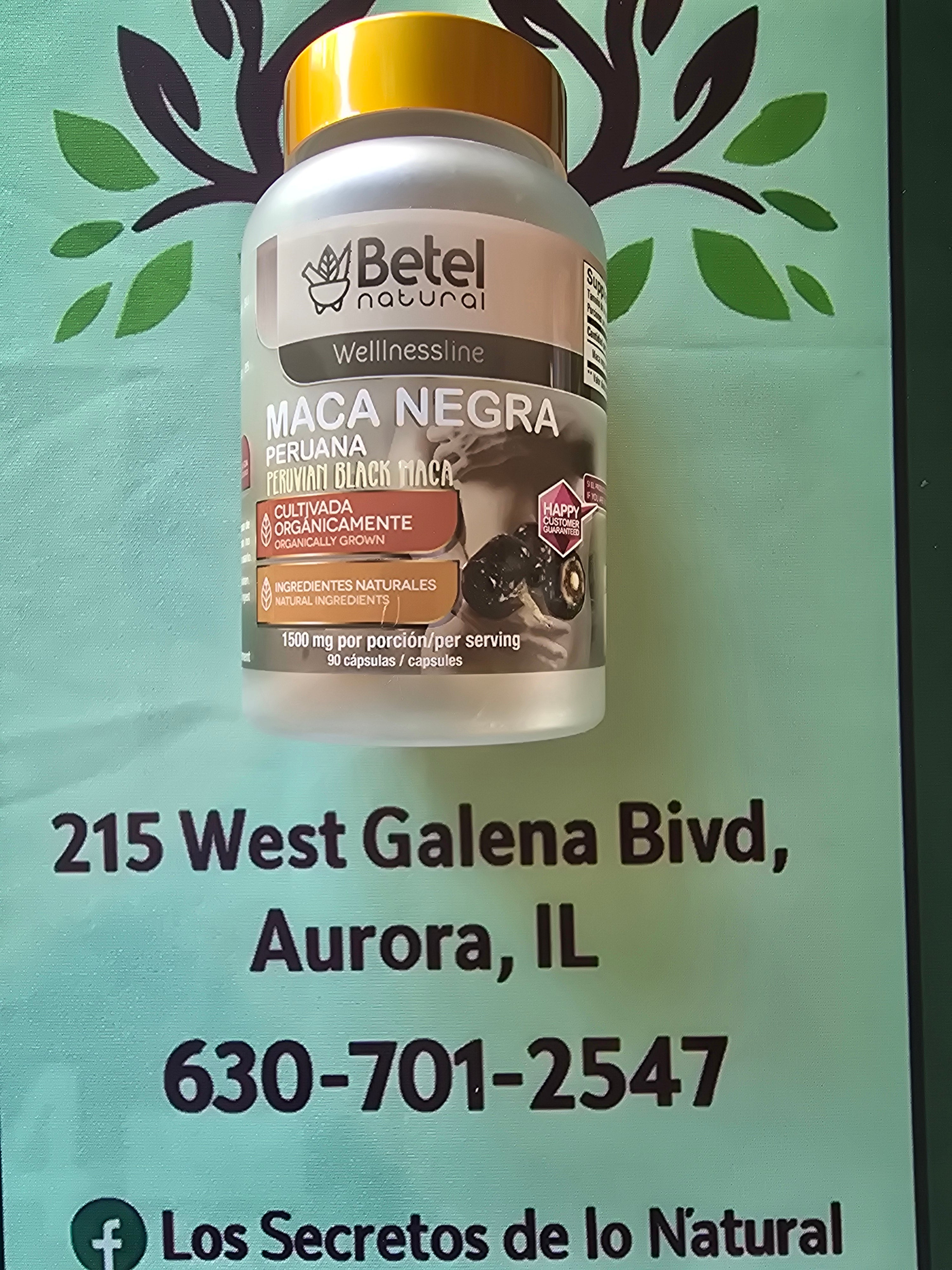 Maca negra peruana