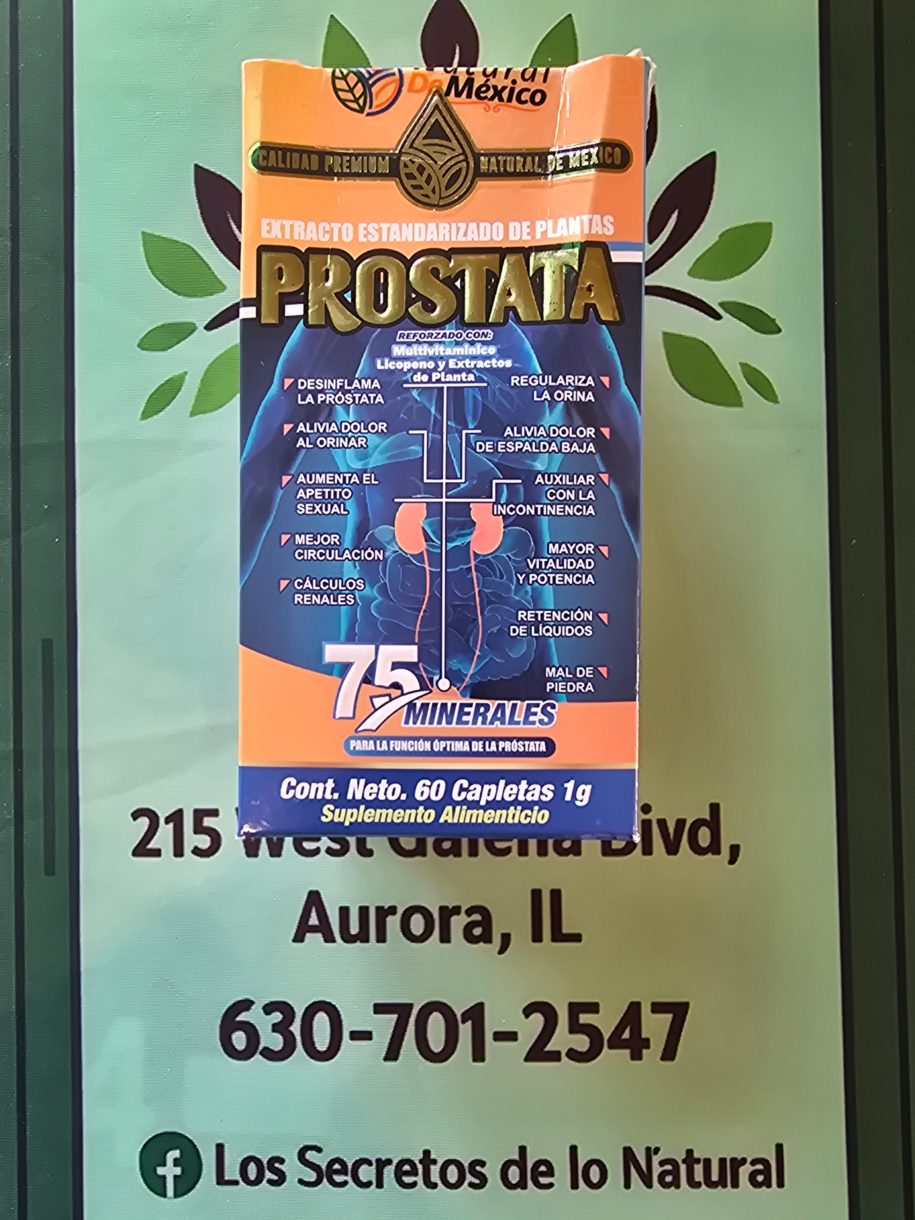 Prostata 75 minerales