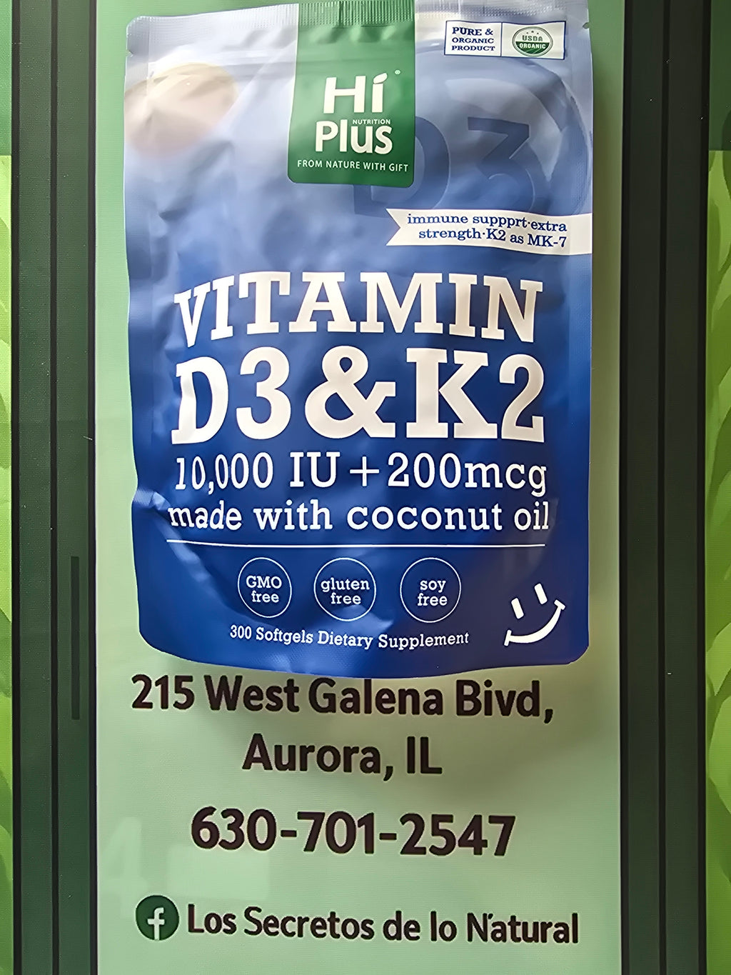 Vitamin D3 & K2