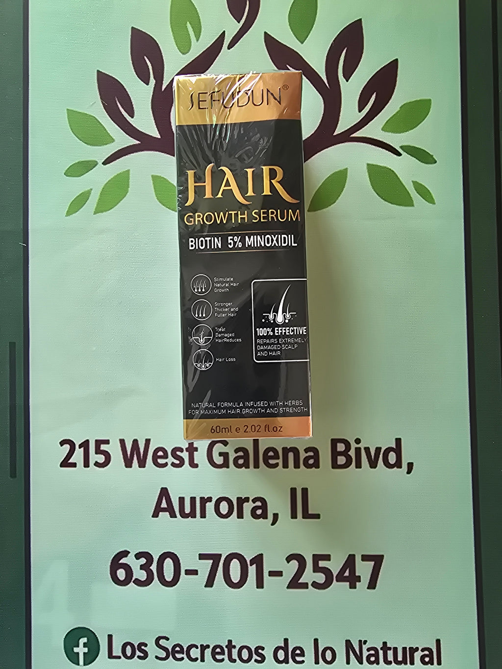 Hair grow serum